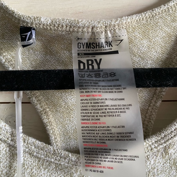 NWT-Gymshark Fleur Texture Vest - Picture 3 of 4